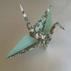 Erquita - Block Mint - 15x15 - origamiteca