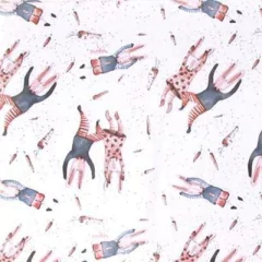 Papel Picado - Lluvia Coneja