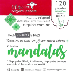 Erquita - Block Mandalas - 10x10 - tienda online