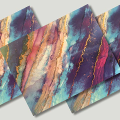 Les Papeles - Cartulinas Laminadas - Marble 1