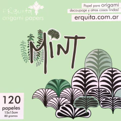 Erquita - Block Mint - 15x15 en internet