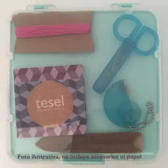 Origami Box Doble 15x15 - origamiteca