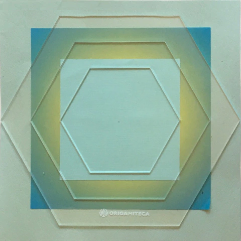 Plantillas Hexagonales - Acrílico - 10-15-20