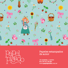 Papel Picado - Tarde Campestre - Strawberry Style en internet