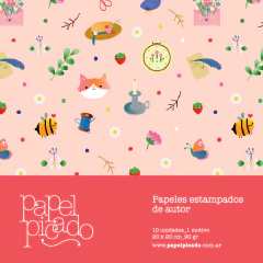 Papel Picado - Tarde de Bordado - Strawberry Style en internet