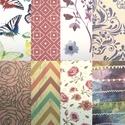 Les Papeles - Block Mix 2 - 80 grms Aprox A4