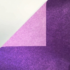 Tesel Tissue-Foil Duo - papel Sandwich - Rosa / Violeta Claro - comprar online