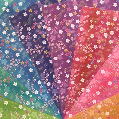 Yuzen Chiyogami - Flores en internet