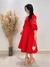 Imagem do VESTIDO RUBY MANGA BORDADA - (LD)
