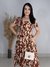 VESTIDO JANY - ESTAMPADO MARROM - loja online