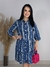 VESTIDO LAURA - ESTAMPADO AZUL - BY TAÍS LORRAYNE