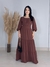 VESTIDO LORENA - MARROM - comprar online