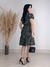 VESTIDO ELISAMA - FLORAL PRETO - loja online