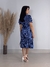 VESTIDO EMILLE - FLORAL AZUL - BY TAÍS LORRAYNE