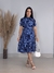 VESTIDO EMILLE - FLORAL AZUL - comprar online
