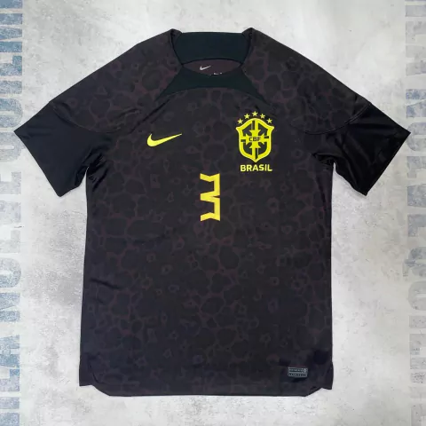 Camiseta Seleccion Brasil 2023 Contra el Racismo #3 Militao