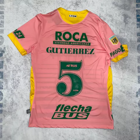 Camiseta Defensa y Justicia 2023 Mes de Octubre 5 Gutierrez