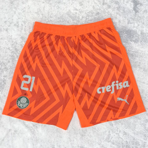 Short Palmeiras 2025 Arquero naranja #21 - comprar online