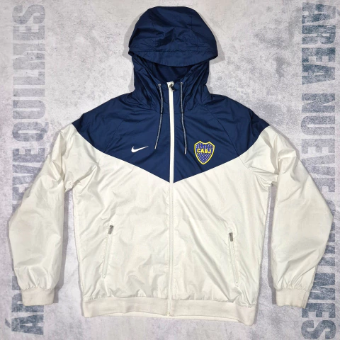 Campera Boca 2018-2019 Windrunner blanca