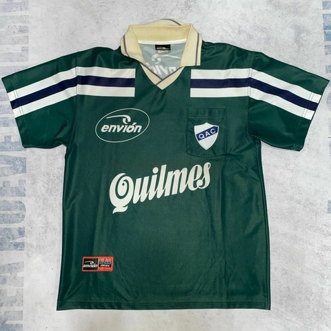 Camiseta Quilmes 1999 alternativa Verde Envion #14
