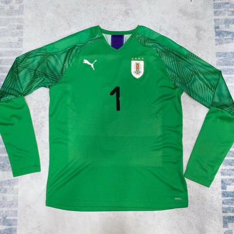 Camiseta arquero Seleccion Uruguay 2019 verde #1 Muslera - comprar online