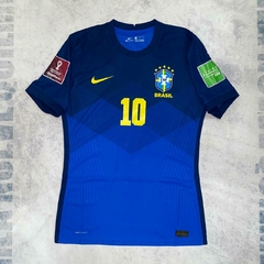 Camiseta Seleccion Brasil Eliminatorias Qatar 2022 alternativa #10 Neymar - comprar online