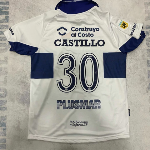 Camiseta Gimnasia De La Plata 2025 Titular #30 Castillo - comprar online