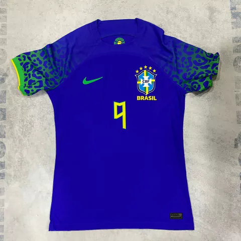 Camiseta Seleccion Brasil Alternativa 2022 #9 Endrick