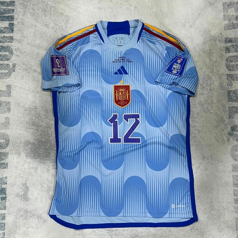 Camiseta Seleccion España Alternativa Mundial 2022 #12 Williams JR