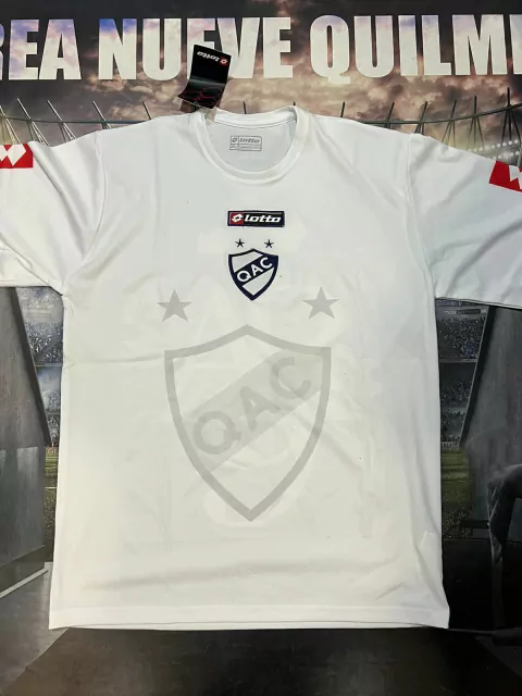 Camiseta entrenamiento Quilmes 2012 Blanca Lotto
