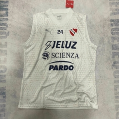 Musculosa Independiente 2024 Blanca #24 - comprar online