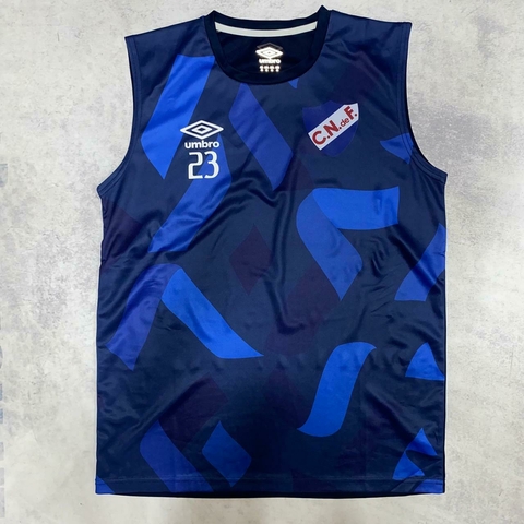 Musculosa entrenamiento Nacional de Uruguay 2023 azul #23 - comprar online