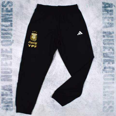 Pantalon microfibra Seleccion Argentina AFA 2024 negro