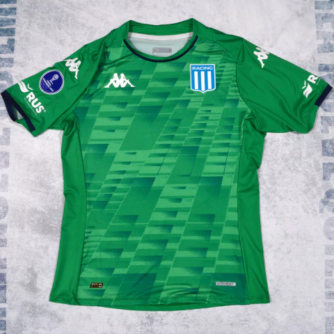 Camiseta Racing 2024 Copa Sudamericana arquero #21 Arias - comprar online