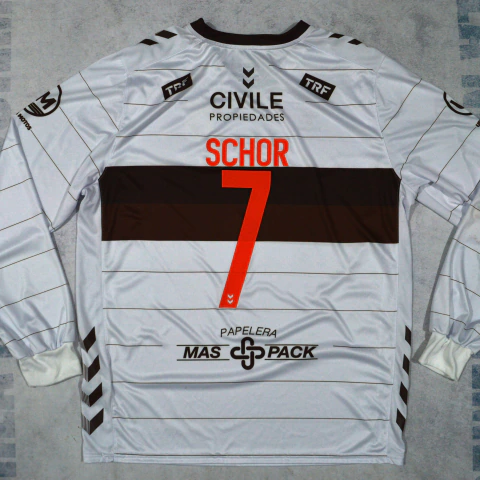 Camiseta Platense 2023 Titular manga larga #7 Schor - comprar online