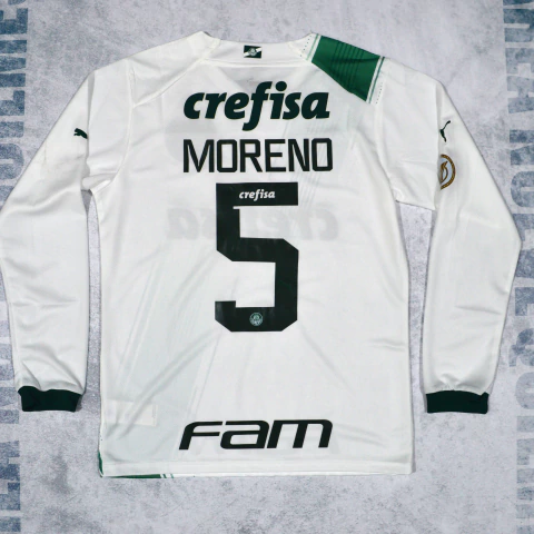 Camiseta Palmeiras 2024 alternativa Manga Larga #5 Moreno - comprar online