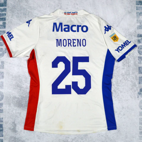 Camiseta Tigre 2025 alternativa #25 Moreno