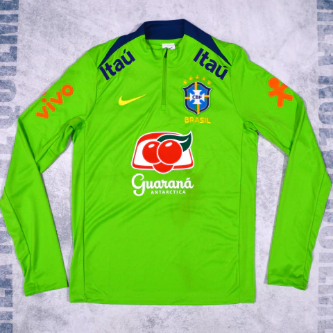 Buzo entrenamiento Brasil 2025 verde - comprar online