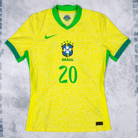 Camiseta Brasil 2025 titular #20 Savinho - comprar online