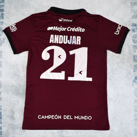 Camiseta Estudiantes 2023 arquero bordo #21 Andujar