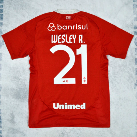 Camiseta Inter de Porto Alegre 2025 titular #21 Wesley
