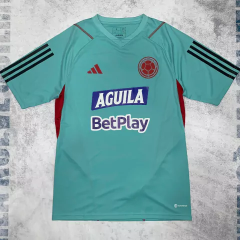 Camiseta Entrenamiento Colombia 2023 Celeste