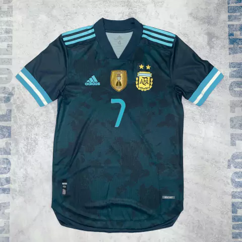 Camiseta Seleccion Argentina AFA alternativa 2021 #7 De Paul