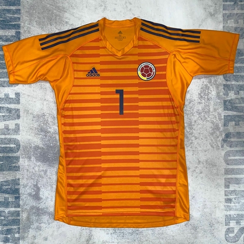 Camiseta arquero Seleccion Colombia 2018 naranja #1