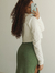 Jaqueta Bia Moletom Off White - loja online