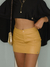 Saia Bruna Mostarda - Ick Modas