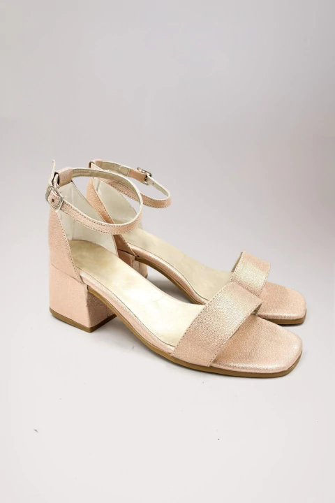 SANDALIA LEEA METALIZADA - comprar online