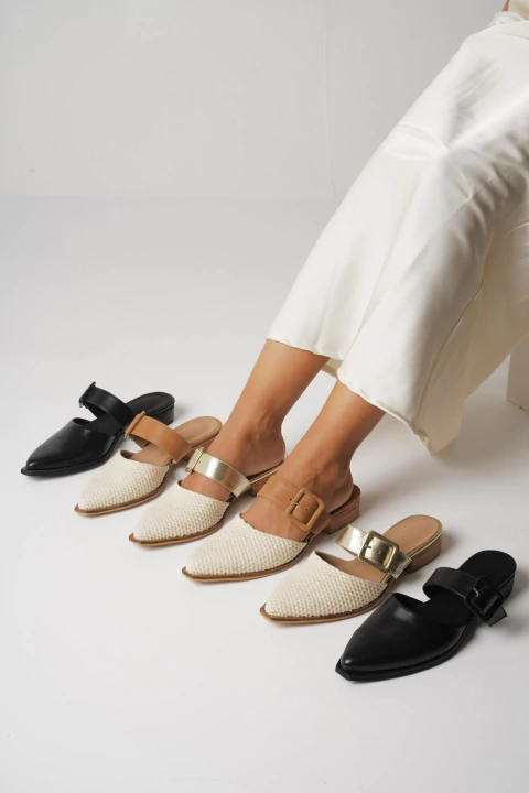 ZUECO CARMEN RAFIA - comprar online