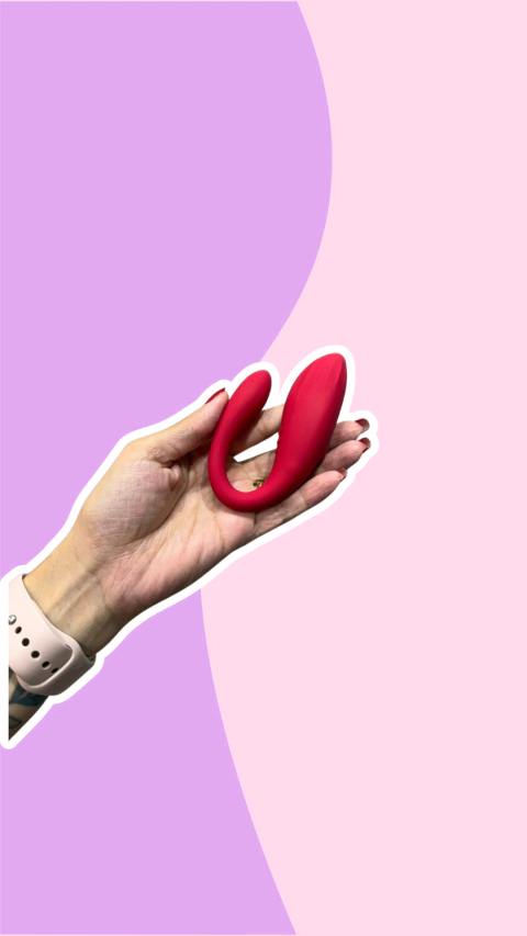 Vibrador Born de casal com aplicativo recarregável