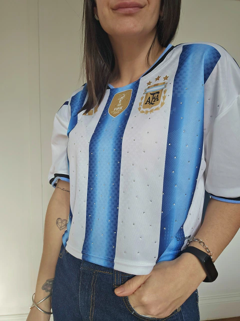 Camiseta Argentina Strass